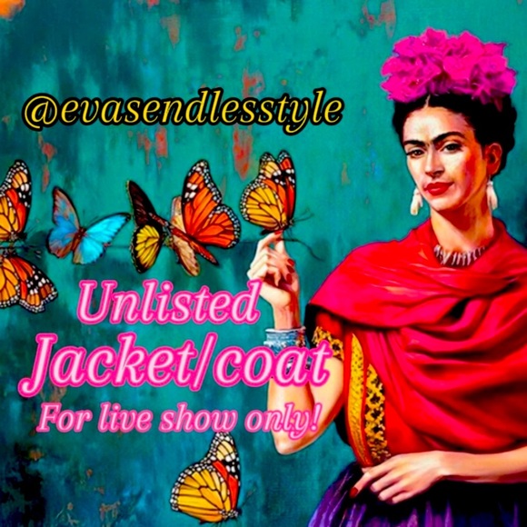 Jackets & Blazers - Unlisted Jacket/Coat Brand,Color&Size will be Shown On Live Show!